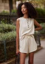 MARLA BUTTON PLACKET TANK