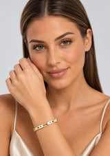 ASHLEY SUNSET LOCK CUFF 6MM