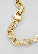 ASHLEY CHAIN LINK BRACELET 6MM