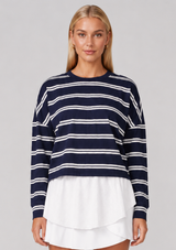 BILLIE STRIPE PULLOVER