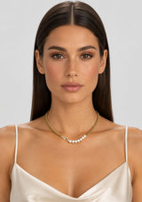 JULIAN LOVES DIAMONDS 5MM NECKLACE 16"