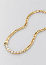 JULIAN LOVES DIAMONDS 5MM NECKLACE 16"