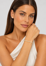 BABY NOT YOUR BASIC TENNIS BRACELET