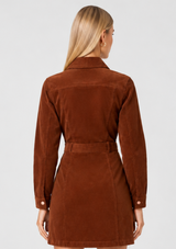 CASEY CORDUROY MINI DRESS