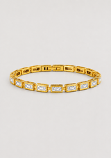 MONROE BAGUETTE BEZEL TENNIS BRACELET