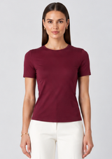 ELDERBERRY FITTED T-SHIRT