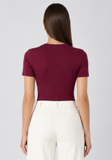 ELDERBERRY FITTED T-SHIRT