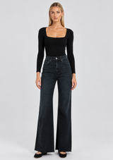 FAR OUT WIDE LEG IN MIDNIGHT