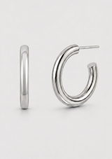 FLORA MEDIUM HOOP EARRRING