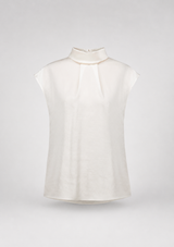 AVELINE SATIN TURTLENECK TOP