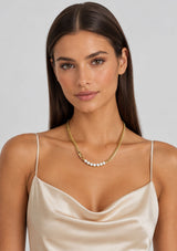 JULIAN LOVES DIAMONDS 5MM NECKLACE 18"