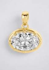 LARGE CLEO OVAL CHARM