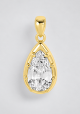 LARGE CLEO PEAR CHARM