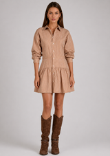 LUCIENNE STRIPE DRESS
