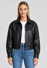 MARCIA OS LEATHER JACKET
