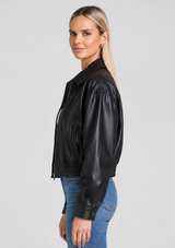 MARCIA OS LEATHER JACKET