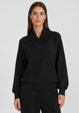 MACIE ZIP HEM SWEAT