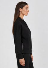 MACIE ZIP HEM SWEAT