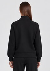 MACIE ZIP HEM SWEAT