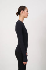 MAIA MICROMODAL SOFT RIB LONG SLEEVE