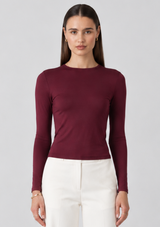 FITTED LONG SLEEVE TEE