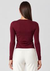FITTED LONG SLEEVE TEE