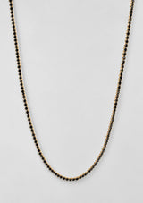 NOT YOUR BASIC TENNIS NECKLACE 2MM