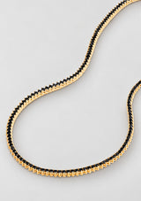 NOT YOUR BASIC TENNIS NECKLACE 2MM