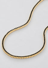 NOT YOUR BASIC TENNIS NECKLACE 2MM
