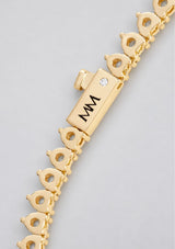 NOT YOUR BASIC TENNIS NECKLACE 3MM