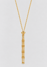 OLENA KEEPSAKE NET NECKLACE
