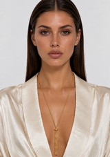 OLENA KEEPSAKE NET NECKLACE