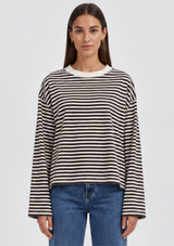 ORGANIC STRIPE LONG SLEEVE TEE