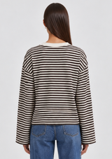 ORGANIC STRIPE LONG SLEEVE TEE