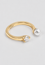PERFECT PEARL OPEN RING