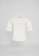PONTE KNIT SHORT SLEEVE TOP EXTENDED