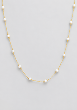 PERFECT PEARL INFINITY NECKLACE