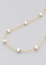 PERFECT PEARL INFINITY NECKLACE