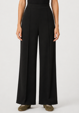 PINTUCK WIDE LEG PANTS