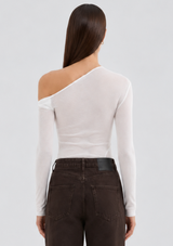 PIPER MESH LONG SLEEVEE TOP
