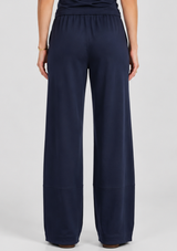 PONTE KNIT BARREL PANT