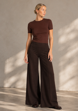 COCOA FITTED T-SHIRT