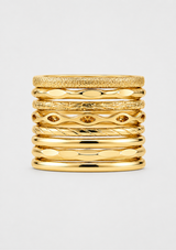 RIVIERA STACKABLE RING SET