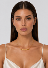 SEEMA BAMBOO PENDANT NECKLACE