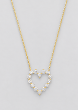 SHE'S AN ICON BABY HEART NECKLACE