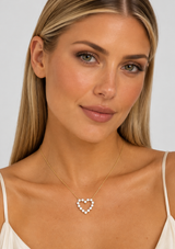 SHE'S AN ICON BABY HEART NECKLACE