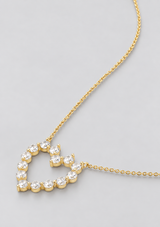 SHE'S AN ICON BABY HEART NECKLACE