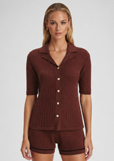 MADELENE KNIT SHIRT