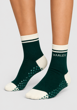 GRAYSON HALF CREW GRIP SOCK