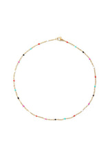 GWEN COLORFUL DAINTY ENAMEL NECKLACE